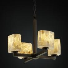 Justice Design Group ALR-8829-20-MBLK - Modular 4-Light Chandelier