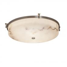 Justice Design Group FAL-8988-NCKL - Era 21" LED Round Flush-Mount