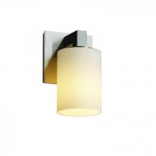 Justice Design Group FSN-8921-40-OPAL-NCKL - Modular 1-Light Wall Sconce