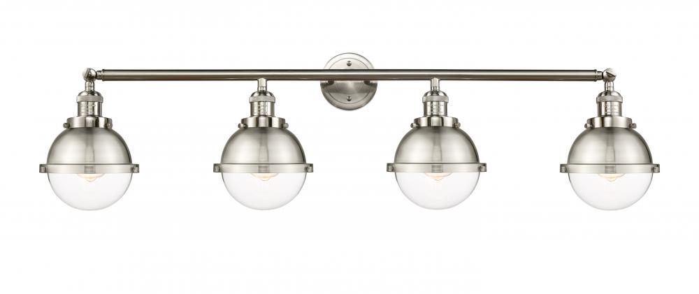 Hampden - 4 Light - 46 inch - Brushed Satin Nickel - Adjustable Bath Vanity Light