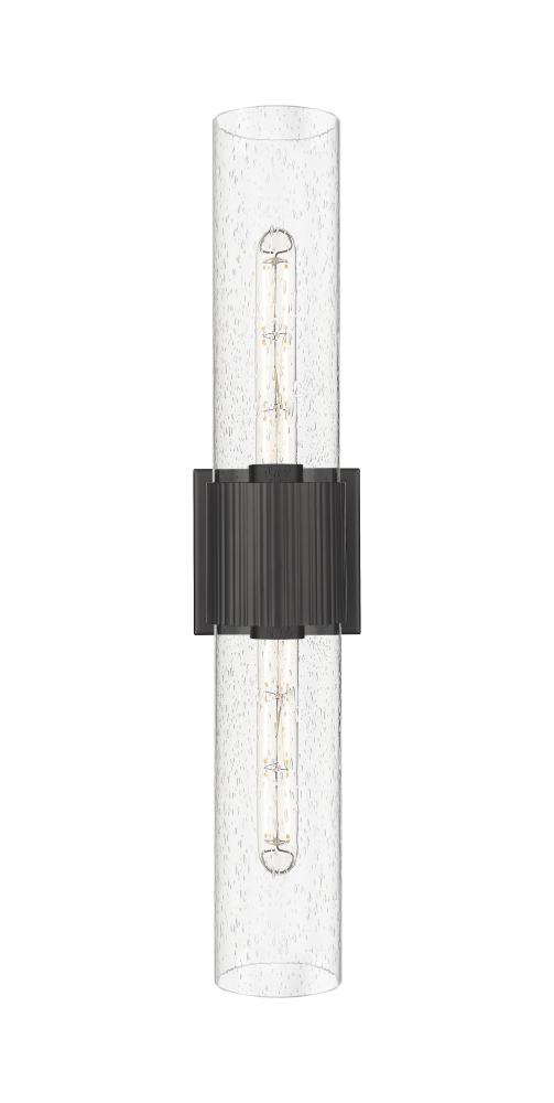 Bolivar - 2 Light - 5 inch - Matte Black - Bath Vanity Light