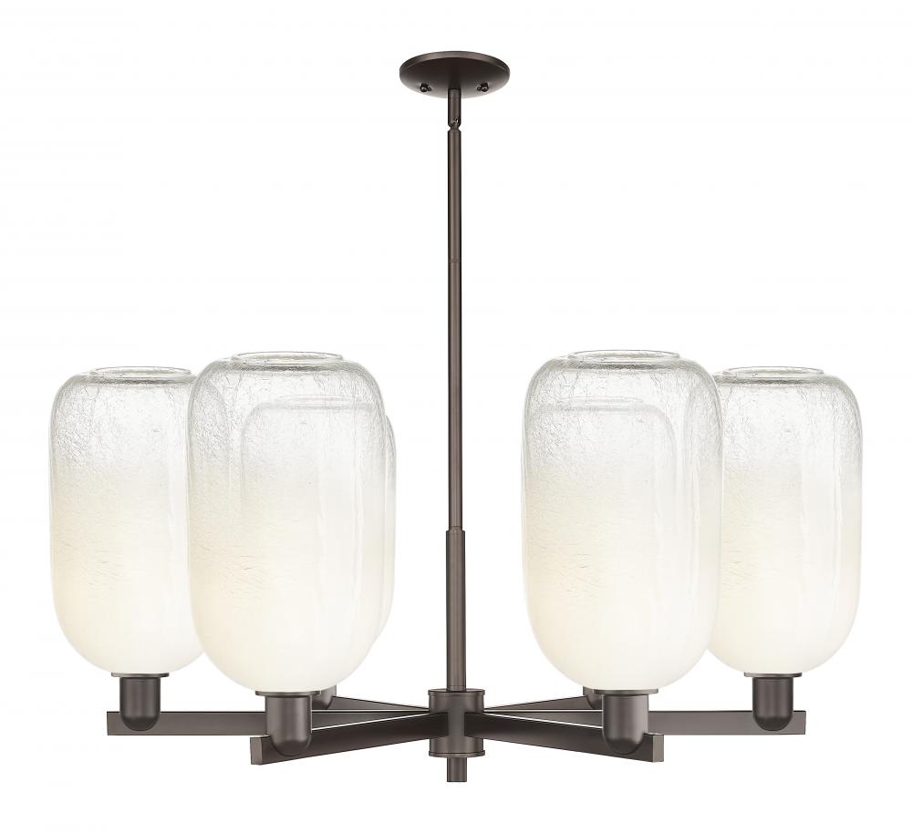 Brookhaven Cloche - 6 Light - 24 inch - Oil Rubbed Bronze - Chandelier