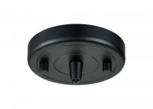 Innovations Lighting 101-BK - Single Port Round Canopy & Hardware