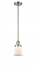 Innovations Lighting 201S-SN-G181S-LED - Canton - 1 Light - 5 inch - Brushed Satin Nickel - Stem Hung - Mini Pendant