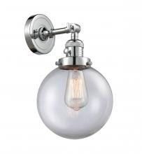 Innovations Lighting 203SW-PC-G202-8-LED - Beacon - 1 Light - 8 inch - Polished Chrome - Adjustable Sconce