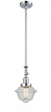 Innovations Lighting 206-PC-G534 - Oxford - 1 Light - 7 inch - Polished Chrome - Stem Hung - Adjustable Mini Pendant