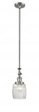 Innovations Lighting 206-SN-G302 - Colton - 1 Light - 6 inch - Brushed Satin Nickel - Stem Hung - Adjustable Mini Pendant