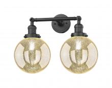Innovations Lighting 208-OB-G208-8 - Beacon - 2 Light - 19 inch - Oil Rubbed Bronze - Adjustable Bath Vanity Light