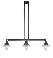 Innovations Lighting 213-OB-G2 - Halophane - 3 Light - 41 inch - Oil Rubbed Bronze - Stem Hung - Adjustable Island Light
