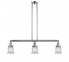 Innovations Lighting 213-PC-G182S - Canton - 3 Light - 39 inch - Polished Chrome - Stem Hung - Adjustable Island Light