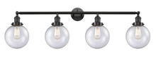 Innovations Lighting 215-OB-G204-8 - Beacon - 4 Light - 44 inch - Oil Rubbed Bronze - Adjustable Bath Vanity Light
