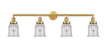 Innovations Lighting 215-SG-G184 - Canton - 4 Light - 42 inch - Satin Gold - Adjustable Bath Vanity Light