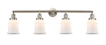 Innovations Lighting 215-SN-G181 - Canton - 4 Light - 42 inch - Brushed Satin Nickel - Adjustable Bath Vanity Light