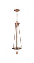 Innovations Lighting 221-1P-AC - Beacon - 1 Light - Antique Copper - Chain Hung - Pendant