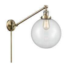 Innovations Lighting 237-AB-G202-10 - Beacon - 1 Light - 10 inch - Antique Brass - Swing Arm