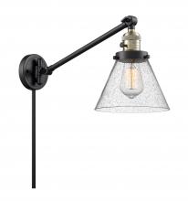 Innovations Lighting 237-BAB-G44 - Cone - 1 Light - 8 inch - Black Antique Brass -Adjustable Swing Arm