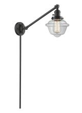 Innovations Lighting 237-OB-G532-LED - Oxford - 1 Light - 8 inch - Oil Rubbed Bronze -Adjustable Swing Arm