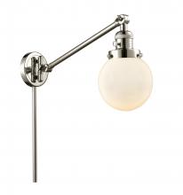 Innovations Lighting 237-PN-G201-6-LED - Beacon - 1 Light - 6 inch - Polished Nickel -Adjustable Swing Arm