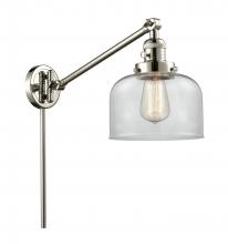 Innovations Lighting 237-PN-G72 - Bell - 1 Light - 8 inch - Polished Nickel -Adjustable Swing Arm