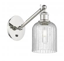 Innovations Lighting 317-1W-PN-G559-5SDY - Bridal Veil - 1 Light - 5 inch - Polished Nickel - Adjustable Sconce