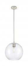 Innovations Lighting 434-1S-PN-G122-10 - Crown Point - 1 Light - 10 inch - Polished Nickel - Pendant