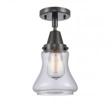 Innovations Lighting 447-1C-BK-G192 - Bellmont - 1 Light - 6 inch - Matte Black - Semi-Flush Mount