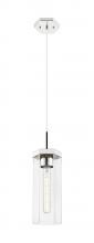 Innovations Lighting 463-1P-PN-G463-12CL - Blakeley - 1 Light - 5 inch - Polished Nickel - Pendant