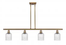 Innovations Lighting 516-4I-BB-G559-5SDY - Bridal Veil - 4 Light - 48 inch - Brushed Brass - Cord hung - Island Light