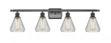 Innovations Lighting 516-4W-BK-G275 - Conesus - 4 Light - 36 inch - Matte Black - Bath Vanity Light