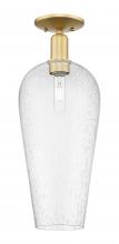 Innovations Lighting 716-1C-SG-G456-8SDY - Chelsea - 1 Light - 6 inch - Satin Gold - Semi-Flush Mount