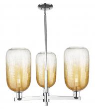 Innovations Lighting 716-3CR-PC-G482-7AM - Brookhaven Cloche - 3 Light - 18 inch - Polished Chrome - Flush Mount