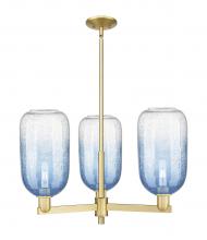 Innovations Lighting 716-3CR-SG-G482-7SB - Brookhaven Cloche - 3 Light - 18 inch - Satin Gold - Flush Mount