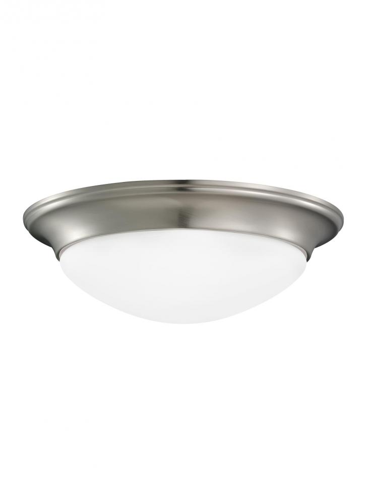 Nash Three Light Ceiling Flush Mount