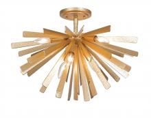 Minka Metropolitan N1906-785 - 6 LIGHT SEMI FLUSH