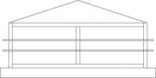 Arroyo Craftsman BEC-15OF-AC - 15" bexley column mount