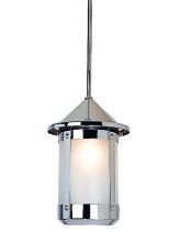 Arroyo Craftsman BSH-7WO-RC - 7" berkeley stem hung pendant