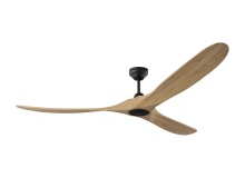 Visual Comfort & Co. Fan Collection 3MAVSM70MBKNH - Maverick Smart 70 - Midnight Black