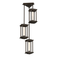 Hubbardton Forge 131635-LED-MULT-05-ZM0733 - Athena Triple Short LED Lantern