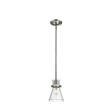 Millennium 2321-BN - Layton 1-Light Pendant light Brushed Nickel