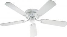 Quorum 11525-6 - 52" 5BL Custm Sers Fan - WH