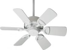 Quorum 43306-6 - Estate 30" Fan - WH