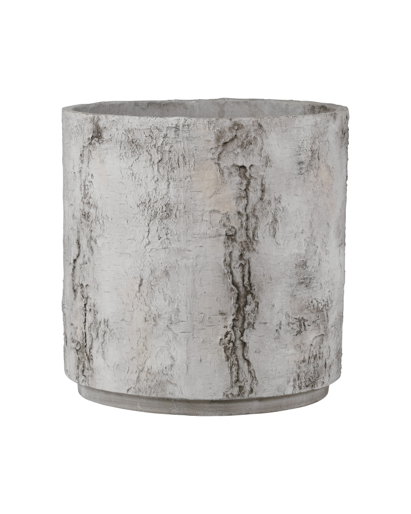 Faux Birch Small Planter