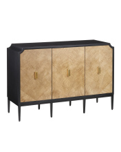 Currey 3000-0270 - Kallista Taupe Cabinet