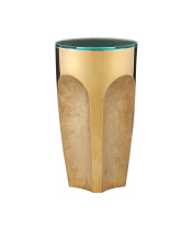 Currey 4000-0215 - Lemy Brass Drinks Table