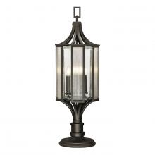 Fine Art Handcrafted Lighting 900080ST - Bristol 37.5"H Outdoor Adjustable Pier/Post Mount